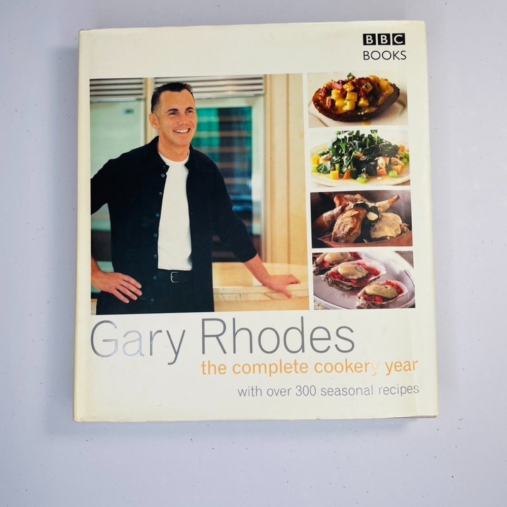Gary Rhodes The Complete Cookery Year Cookbook BBC Books Hard Cover